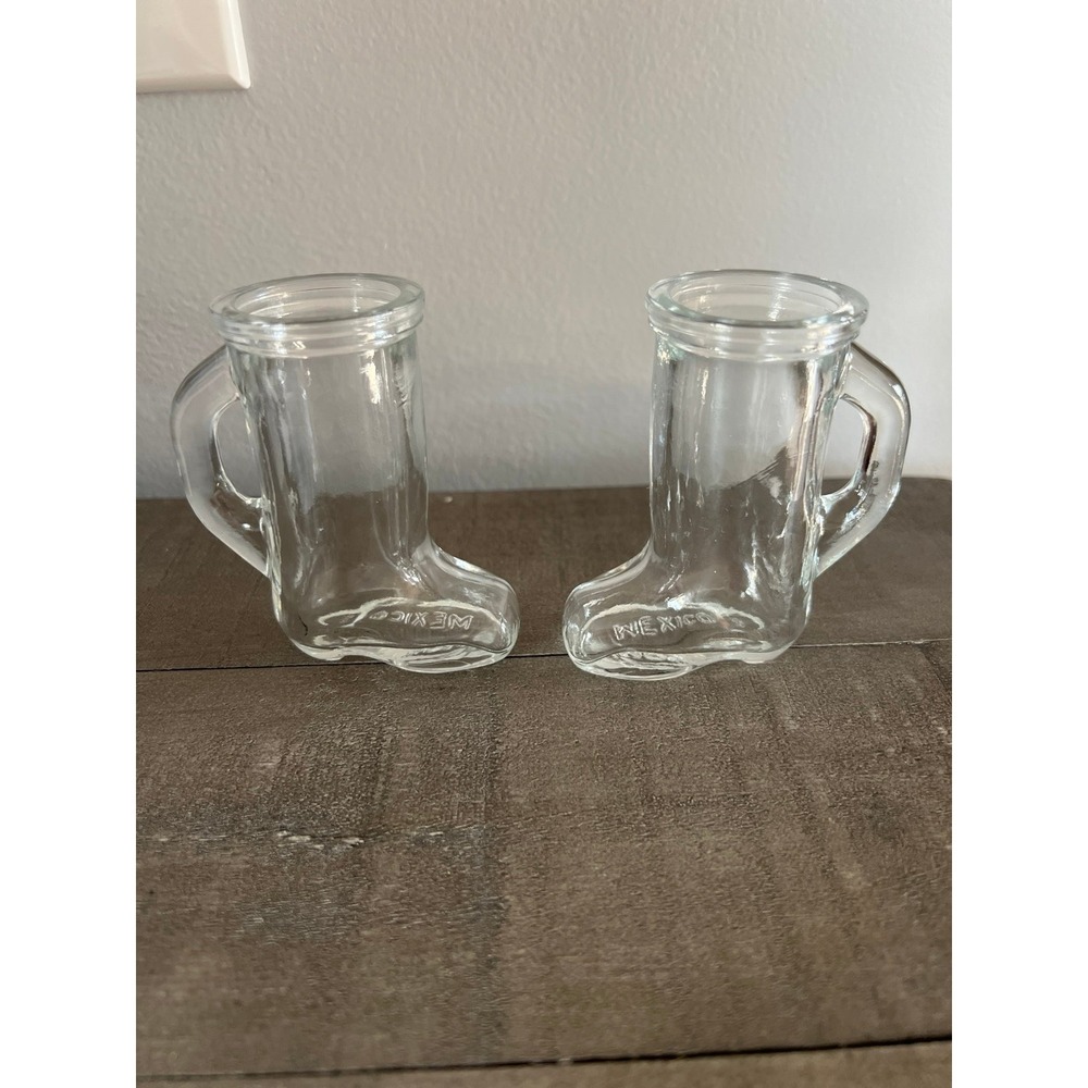 COWBOY WESTERN HORSE RIDING BOOT 3"‎  SHOT GLASS MEXICO BOOT COWBOY BOOT